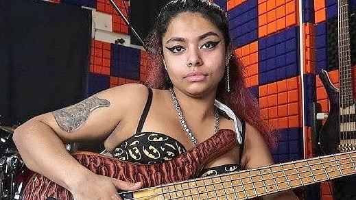 <div class="paragraphs"><p>Bass player of A R Rahman's band Mohini Dey.</p></div>