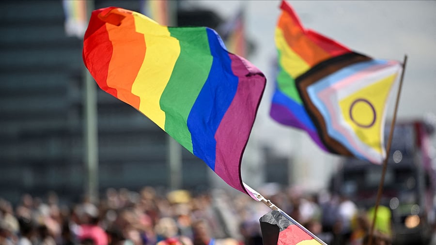 <div class="paragraphs"><p>LGBTQ flag.</p></div>