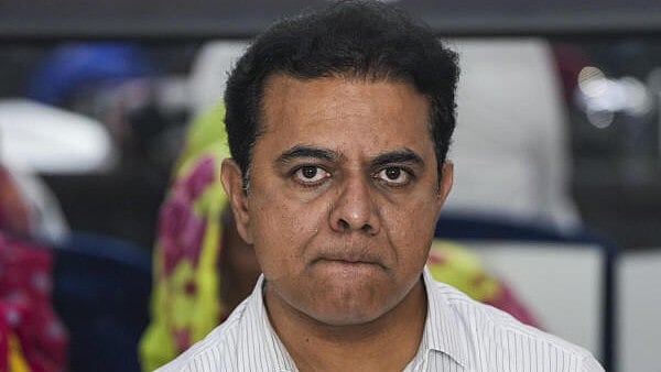 <div class="paragraphs"><p>Bharat Rashtra Samithi working president K T Rama Rao.</p></div>