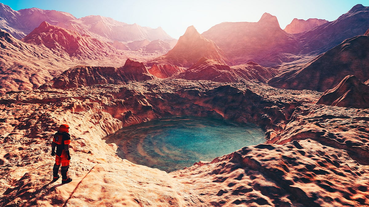 A 4.45 billion-year-old crystal from Mars reveals the planet had water ...