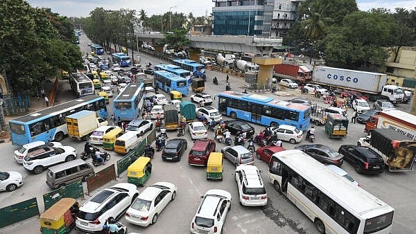 <div class="paragraphs"><p>Representative image of traffic in Bengaluru.</p></div>