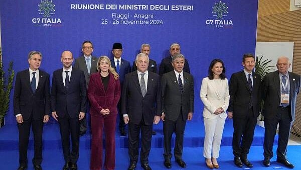 <div class="paragraphs"><p>G7 foreign ministers' meeting in Fiuggi. </p></div>