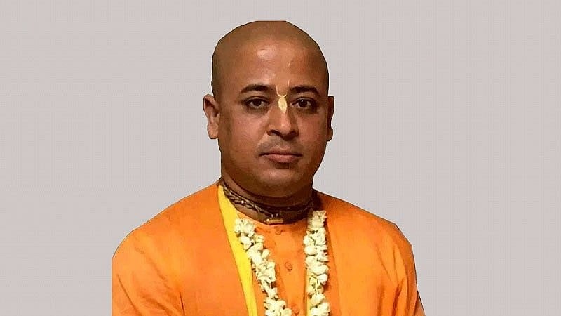 <div class="paragraphs"><p>Hindu monk Chinmoy Krishna Das</p></div>