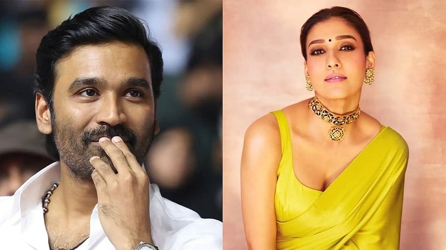 <div class="paragraphs"><p>A collage of Dhanush and Nayanthara. </p></div>