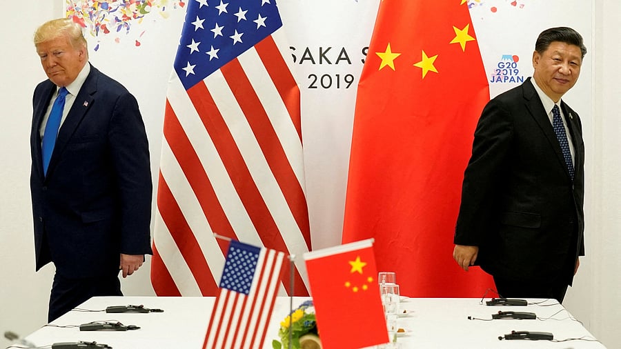 <div class="paragraphs"><p>US President-elect Donald Trump with China's President Xi Jinping.</p></div>