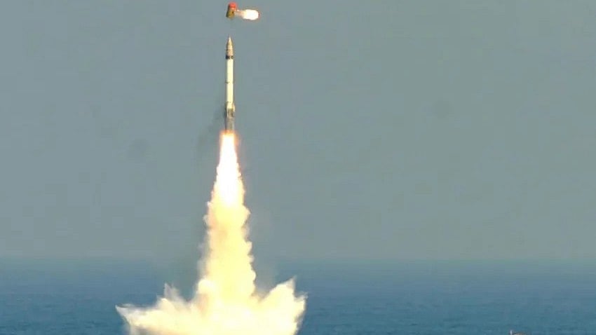 <div class="paragraphs"><p>The K4 submarine-launched ballistic missile was being tested since 2010, mostly from underwater pontoons.</p></div>