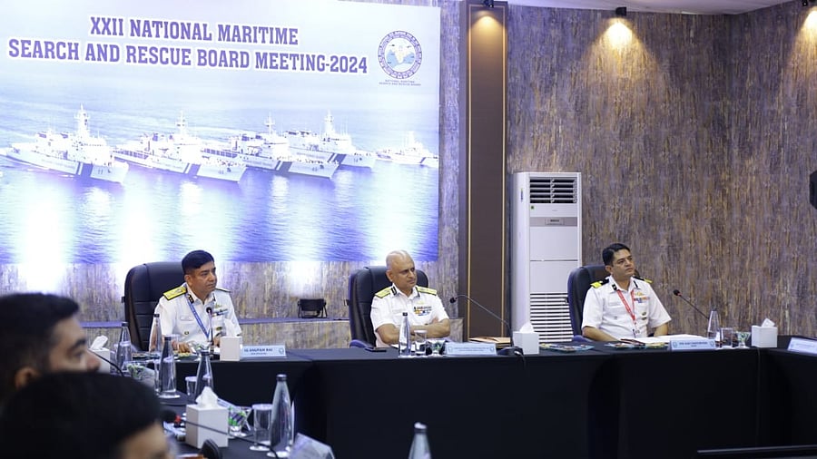 <div class="paragraphs"><p>The 22nd National Maritime Search and Rescue NMSAR Board meeting chaired by Indian Coast Guard DG S Paramesh conducted on November 28 in Kochi.</p></div>