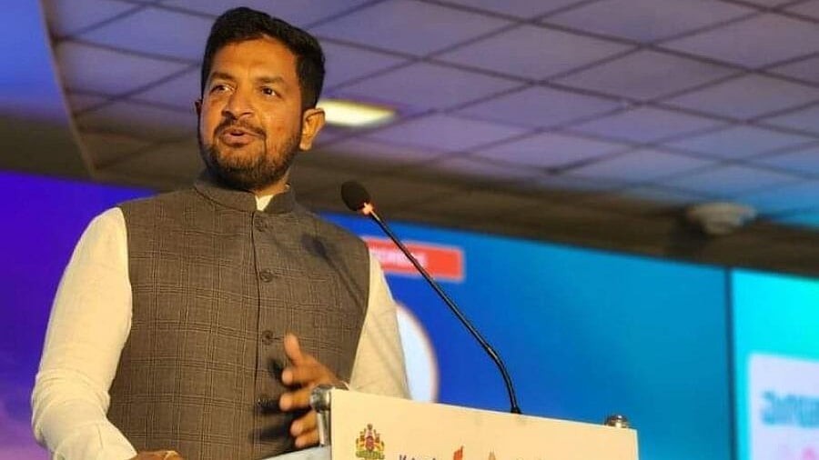 <div class="paragraphs"><p>Keonics chairperson Sharath Bachegowda</p></div>