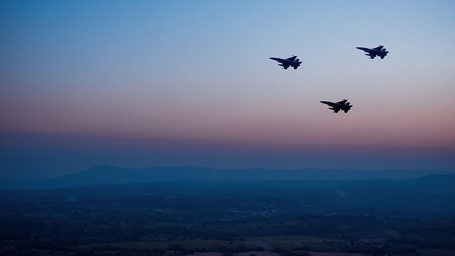 <div class="paragraphs"><p>Image showing silhouettes of fighter jets. For representational purposes.</p></div>