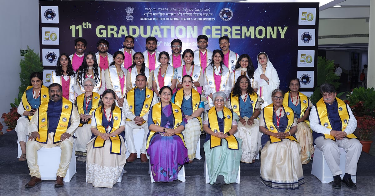 11th Graduation 113 students receive certificates at Nimhans’ 11th Graduation Day