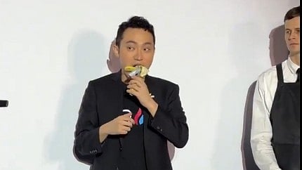 <div class="paragraphs"><p>Chinese cryptocurrency entrepreneur Justin Sun ate an artwork featuring a banana duct-taped to a wall. </p></div>