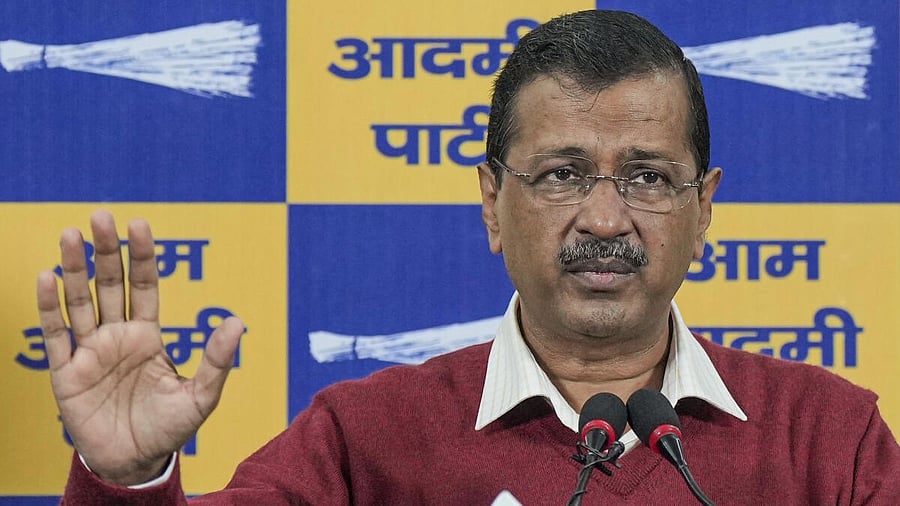 <div class="paragraphs"><p>Former Delhi chief minister and AAP national convener Arvind Kejriwal addresses a press conference, in New Delhi, Sunday, Dec. 1, 2024.</p></div>