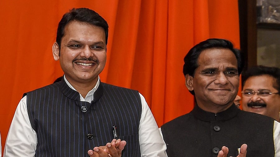 <div class="paragraphs"><p>BJP leader Raosaheb Danve with  Devendra Fadnavis</p></div>