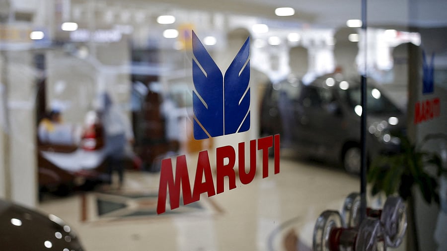 <div class="paragraphs"><p>The logo of Maruti Suzuki India Limited.</p></div>