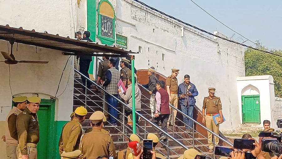 <div class="paragraphs"><p>Shahi Jama Masjid, in Sambhal, Uttar Pradesh.</p></div>