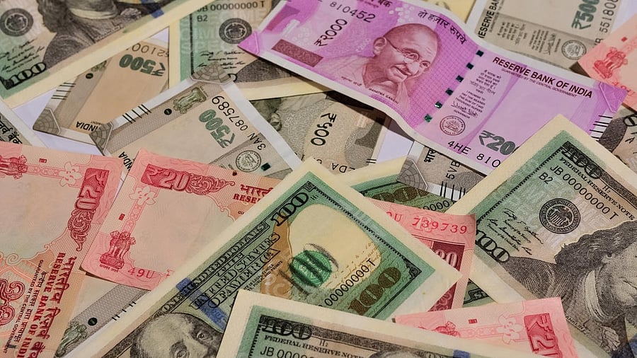 <div class="paragraphs"><p>Representative image of Indian Rupee and US Dollar.&nbsp;</p></div>