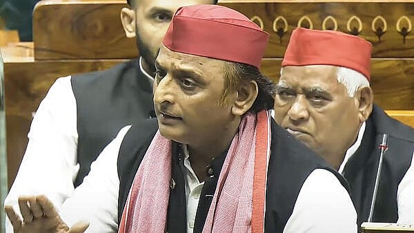 <div class="paragraphs"><p>Samajwadi Party MP Akhilesh Yadav speaks in the Lok Sabha during the Winter session of Parliament, in New Delhi, Tuesday. </p></div>