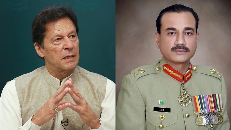 <div class="paragraphs"><p>Imran Khan (L); General Asim Munir. </p></div>