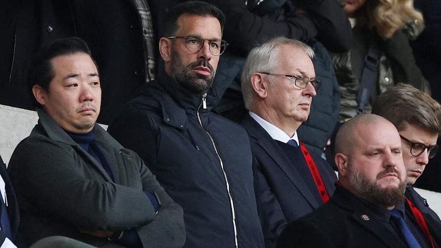 <div class="paragraphs"><p>New Leicester City manager Ruud van Nistelrooy in the stands.</p></div>