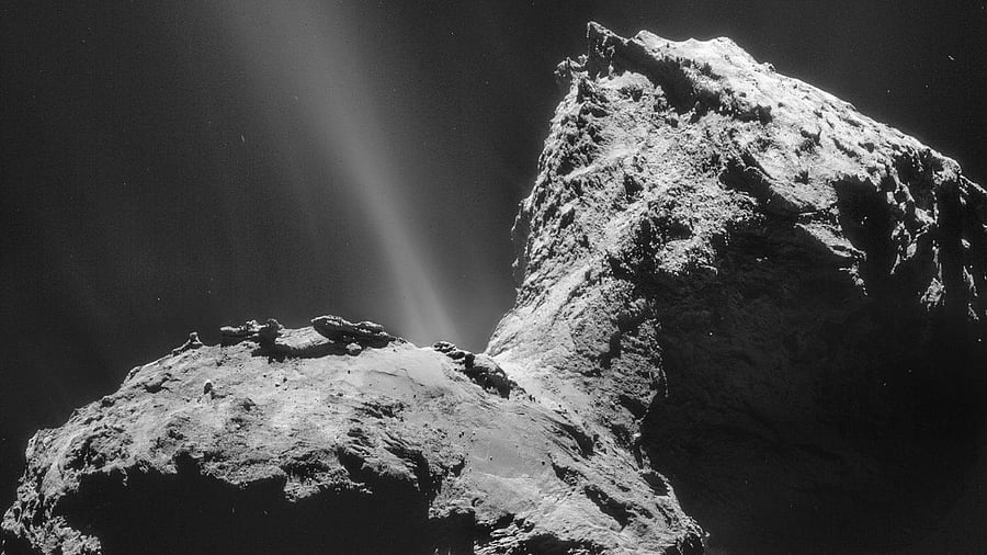 <div class="paragraphs"><p>Comet 67P/Churyumov-Gerasimenko, belonging to the Jupiter family.</p></div>