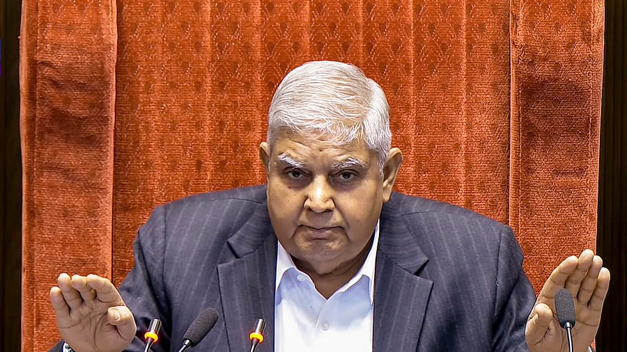 <div class="paragraphs"><p>New Delhi: Rajya Sabha Chairman Jagdeep Dhankhar </p></div>