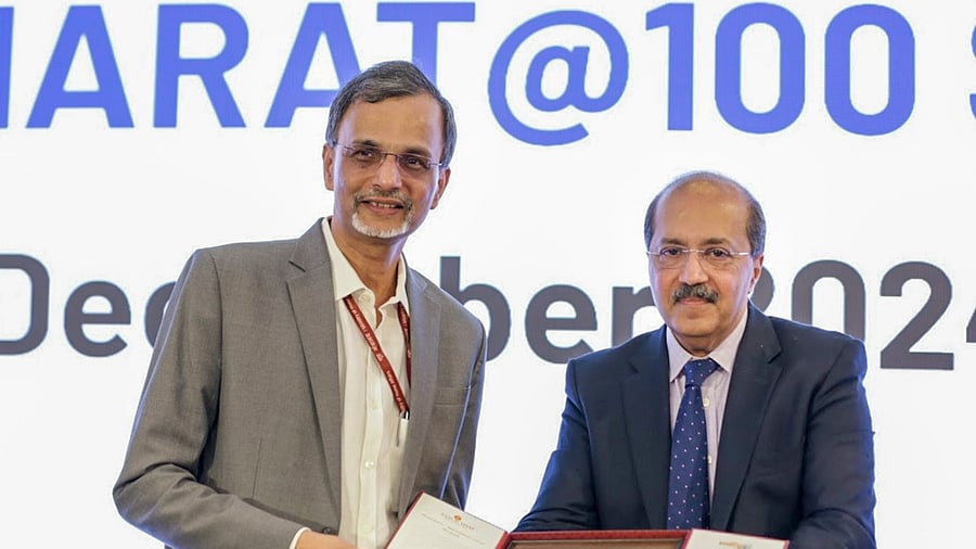 <div class="paragraphs"><p>CEA V Anantha Nageswaran at&nbsp;Bharat@100 Summit organised by&nbsp;ASSOCHAM, in New Delhi, on Thursday. </p></div>