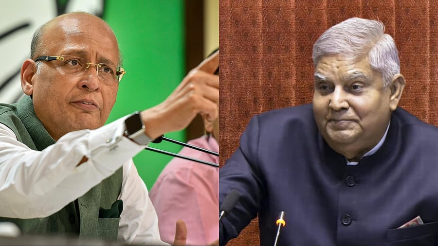 <div class="paragraphs"><p>Rajya Sabha Chairman Jagdeep Dhankhar on Friday said a wad of currency notes was recovered by security staff from the seat allotted to Congress MP Abhishek Manu Singhvi.</p></div>