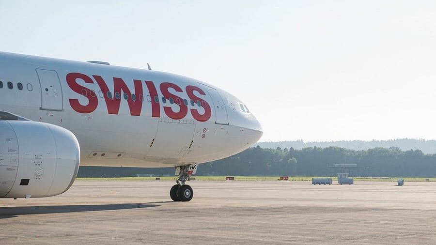 <div class="paragraphs"><p>A Swiss Air flight. (Image for representation)</p></div>