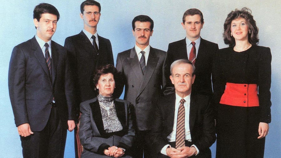 <div class="paragraphs"><p>The Assad family dynasty</p></div>