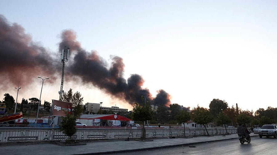 <div class="paragraphs"><p>Visuals from Syria amid rebel takeover</p></div>