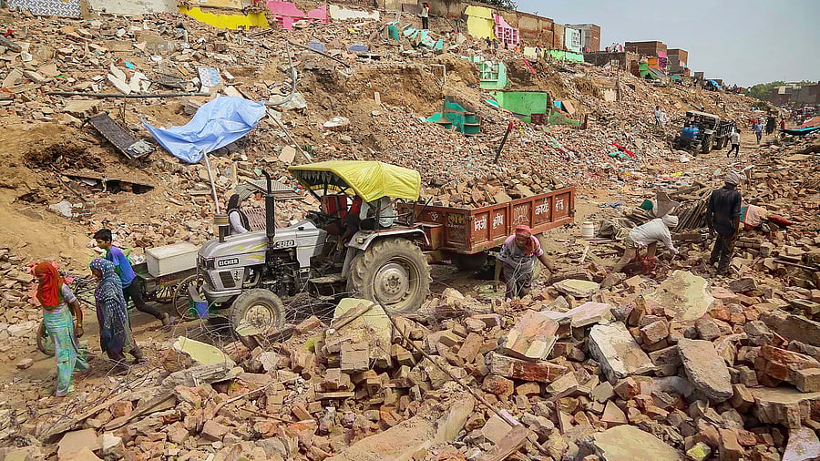 <div class="paragraphs"><p>The Kalyan Dombivli Municipal Corporation (KDMC), in a release, said the drive was in compliance with a Bombay High Court order that declared the structures illegal. (Representative image)</p></div>