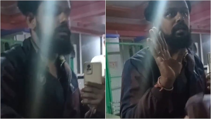 <div class="paragraphs"><p>Screen grab from the incident video.</p></div>