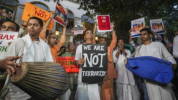 <div class="paragraphs"><p>ISKCON Protest in Kolkata</p></div>