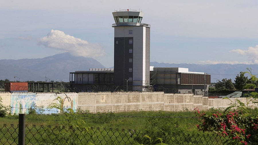 <div class="paragraphs"><p>An airport control tower is seen at Toussaint Louverture International Airport, Port-Au-Prince, Haiti.</p></div>