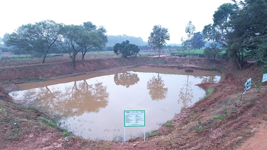 A file photo of Aivarakhandapura Lake. 