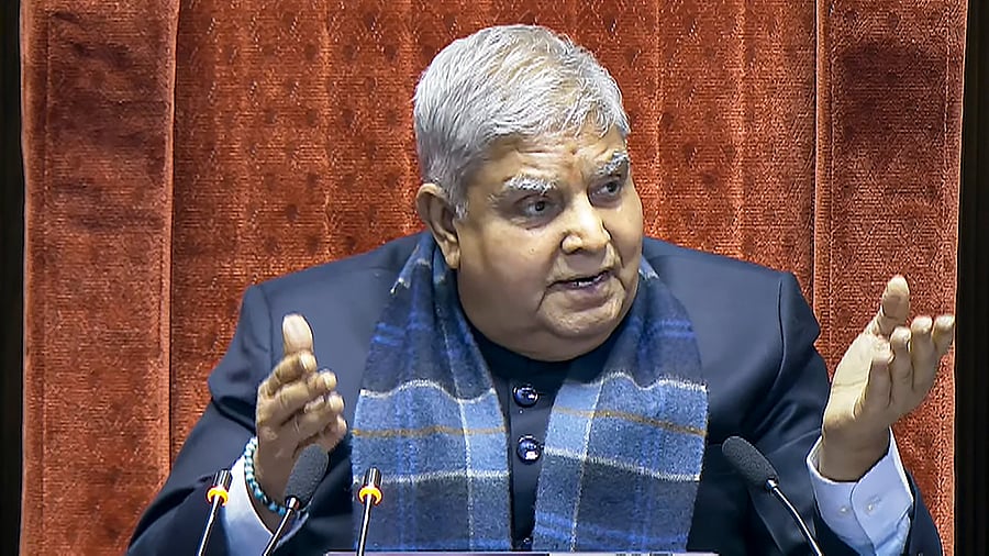 <div class="paragraphs"><p> Rajya Sabha Chairman Jagdeep Dhankhar</p></div>