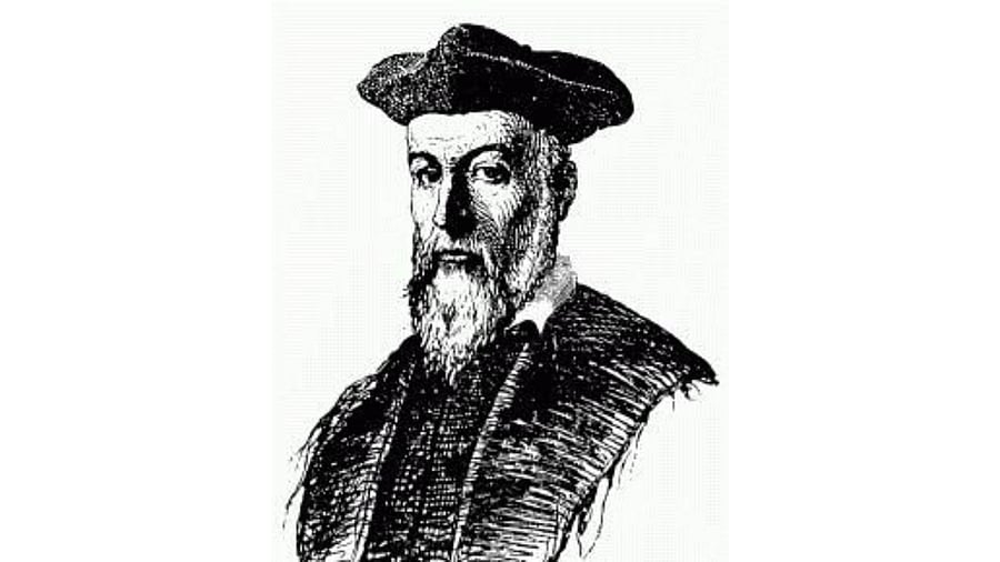 <div class="paragraphs"><p>French astrologer Nostradamus </p></div>