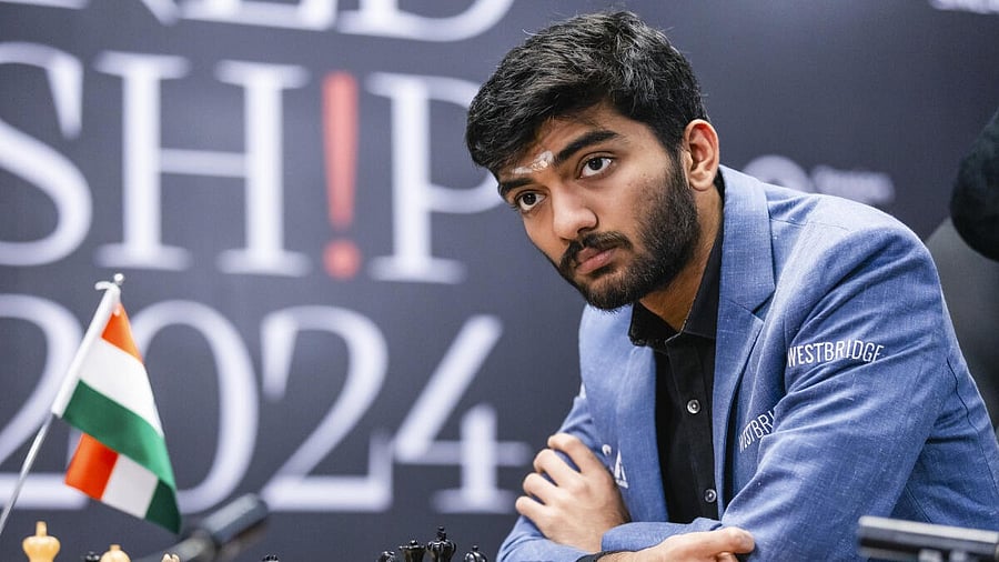 <div class="paragraphs"><p>D Gukesh.</p></div>