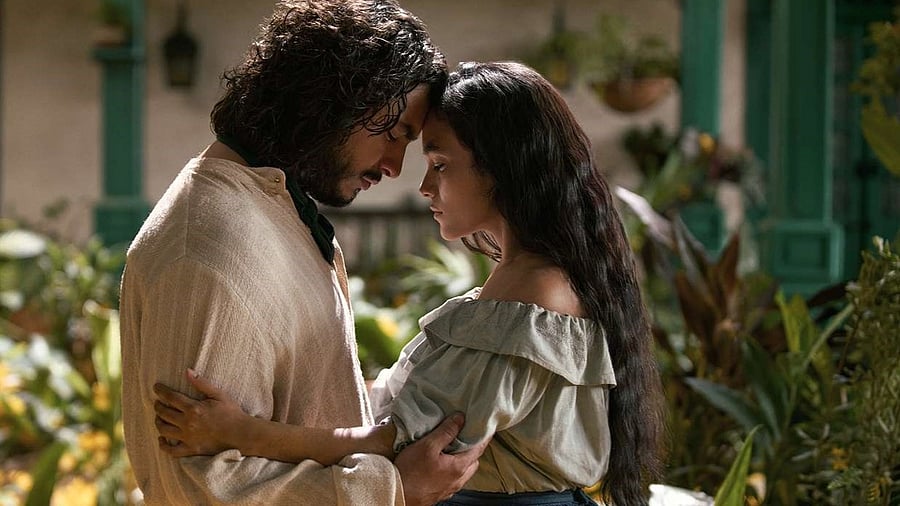 Marco González and Susana Morales in 'One Hundred Years of Solitude'.
