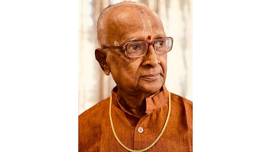 <div class="paragraphs"><p>A V Anand, 92, began his mridangam career young, and has accompanied several greats on the stage.</p></div>
