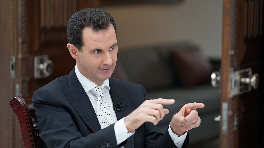 <div class="paragraphs"><p>Ousted Syrian President Bashar al-Assad.</p></div>
