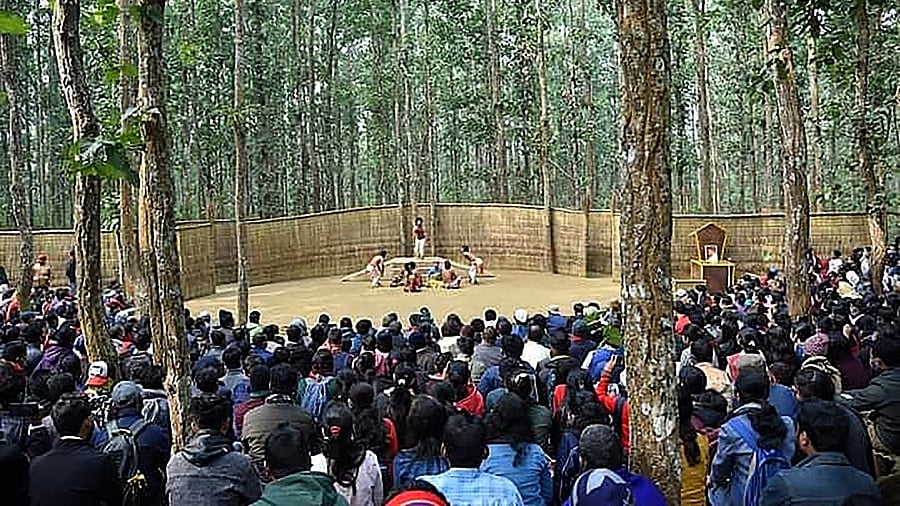 <div class="paragraphs"><p>A scene from Under the Sal Tree theatre festival in 2023<strong>. </strong></p></div>