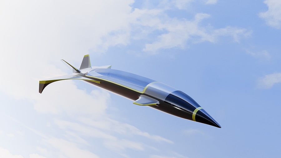 <div class="paragraphs"><p>Illustration of a conceptual hypersonic aircraft. For representational purposes.</p></div>