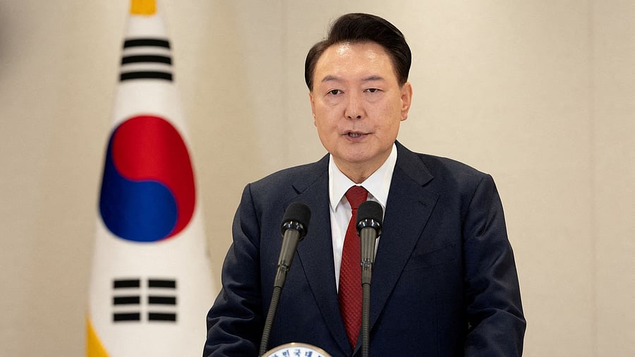 <div class="paragraphs"><p>Former South Korean President Yoon Suk Yeol </p></div>