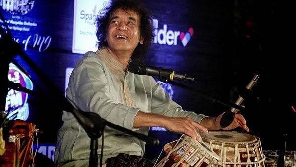<div class="paragraphs"><p>Ustad Zakir Hussain. </p></div>