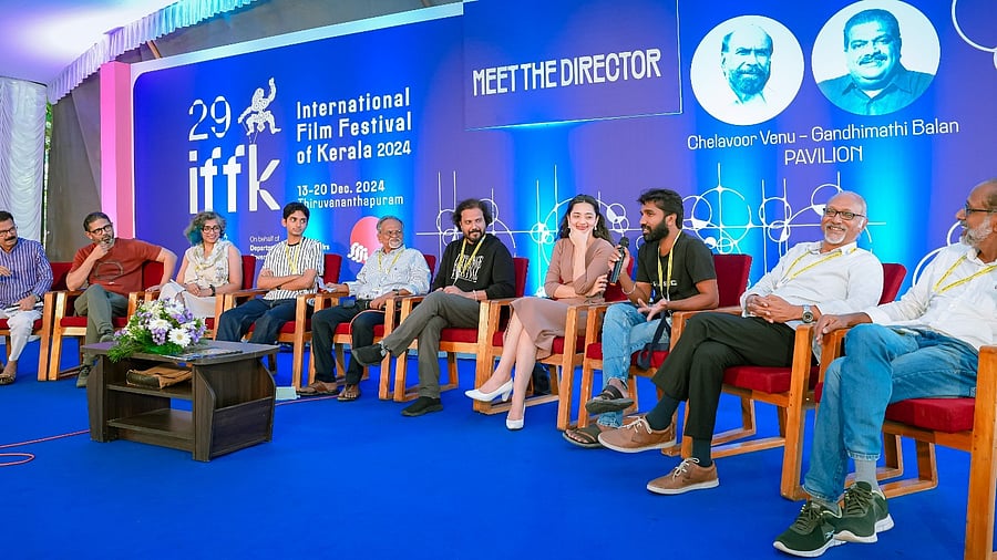 <div class="paragraphs"><p>A session at IFFK. </p></div>