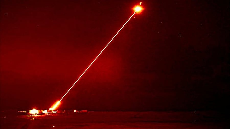 <div class="paragraphs"><p>A laser-directed energy weapon  system. (Image for representation)</p></div>