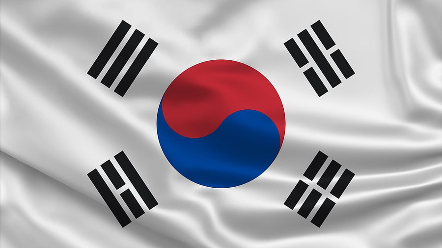 <div class="paragraphs"><p>South Korea flag.</p></div>