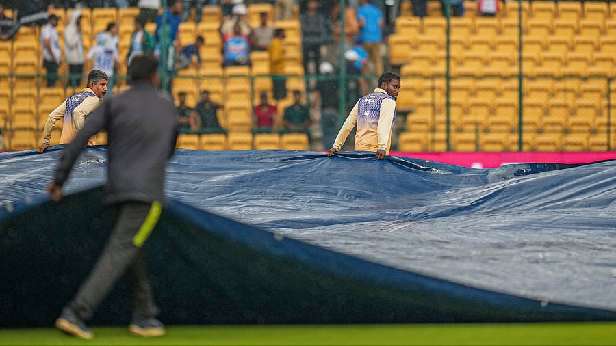 <div class="paragraphs"><p>Rain had marred the opening day as well with less than 15 overs of play possible. </p></div>