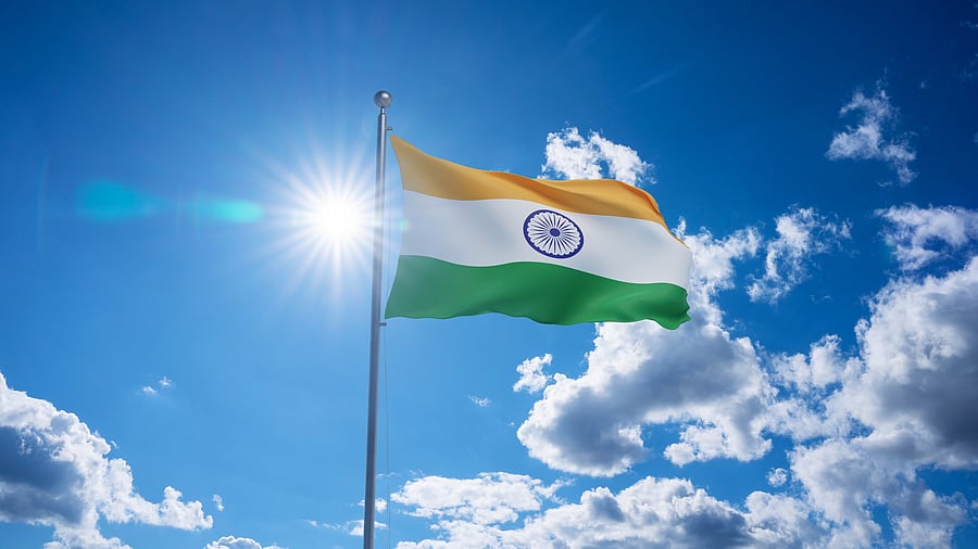 <div class="paragraphs"><p>The Indian national flag.</p></div>